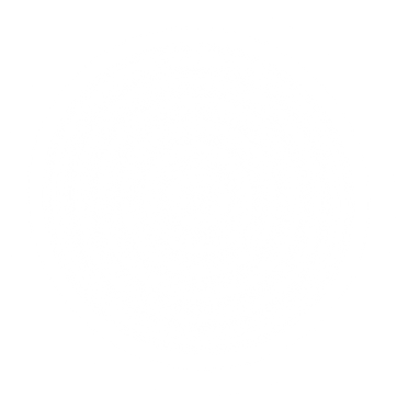 White blur circle. Neon round frame. Shining circle banner.